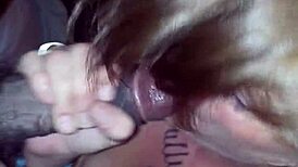 White bitch, you called for my big black cock to fuck your pussy and suck it?