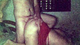 big ass homemade amateur gets fucked on bed with natural tits bouncing.