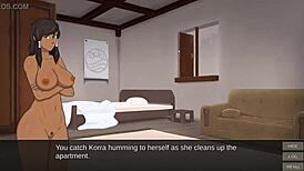 i watch cummy bender episode 8 where korra gets fully fucked