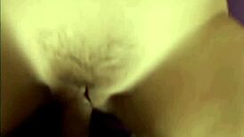 teen gets screwed deep and hard in missionary position, teasing with lingerie