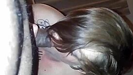 White bitch, you called for my big black cock to fuck your pussy and suck it?