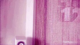 Canadian Star Nikki Benz Strips and Teases Our Minds