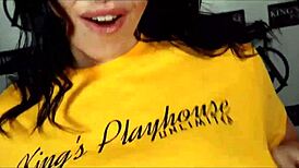 Breezy Fingers Pussy Then Takes Big Black Cock POV!