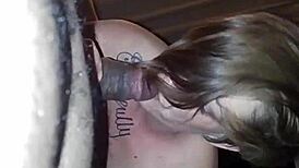 White bitch, you called for my big black cock to fuck your pussy and suck it?