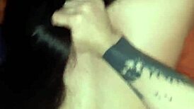 अर्जेंटाइन डॉगीस्टाइल रेज में दीवार से स्लैम करके लंबे बाल खींचे