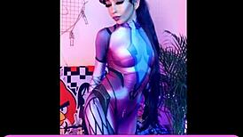 Widowmaker Cosplay Anal Fuck With Toys In Overwatch Style By Alicebong