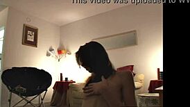 hot brookeskye licks tits and fingers pussy in panties