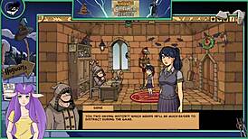 Witch trainer silver part 16 with brunette anime asian game cartoon