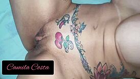 i licked the blonde's pussy well and came in her hair completely