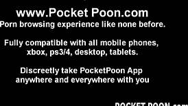 Aziza Diamond Toys Herself With Fingers In Fishnets