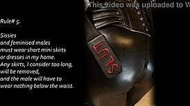 house rules for sissies on sissy training at my place with small cock