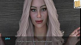 wvm 51 rachael looks hot in her swimsuit, big tits and ass on display in this anime cartoon