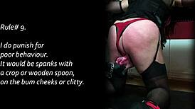 house rules for sissies on sissy training at my place with small cock