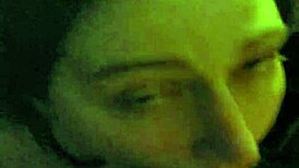 my slave girl got a cum facial after blowjob