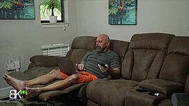 Ghostface Fucks Hairless Pussy In Lingerie With Cumshot