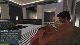 mercedes blows her boss's monster cock 😈