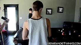 Jasper Robinson Bangs Butt Buddies in Hot Threesome 🔥