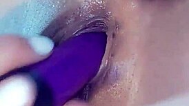 watch my big clit and swollen pussy squirt while i masturbate?