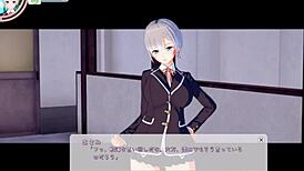 why is asami's big tits getting massaged in this 3d anime sex scene?