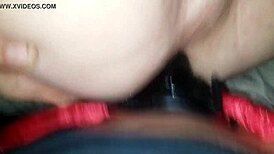 Hott Wife Pegging Husband's Tight 18+ Ass at Home