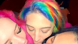 Surprise for Guy on Boat with Roxi Lips and Anna Batman