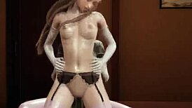 Puppet Princess Zelda fills futuristic Princess Zelda into 3D porn