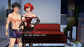 Fucking my best friend with a morning blowjob