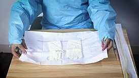 medical glove fetish asmr by dominafire