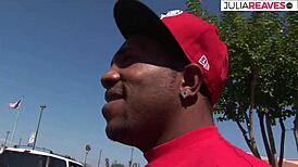 Plumper Latina craves a big cock to stretch her fat slit