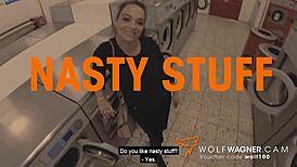 Dirty Priscilla's Public POV Blowjob Leads to Huge Cumshot