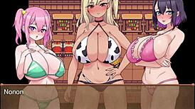 uncle whispers, 'suck my monster cock, big tits gal'