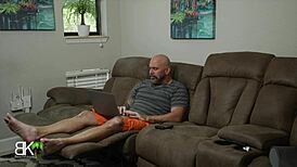 Ghostface Fucks Hairless Pussy In Lingerie With Cumshot