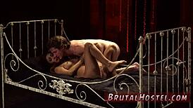 milf roughs up young lil jade jantzen in extreme bdsm