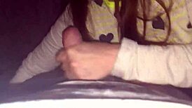 i gave my neighbor a quick blowjob when he visited