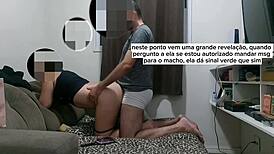 bruna silva hotwife is back for voyeur cuckold fun with old amateurs