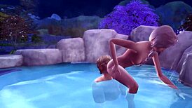 Frozen Betrayal 2 - Elsa and Kristoff wild public sex! 😜