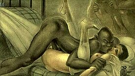 i love these vintage erotic illustrations from antique anime and cartoons, so retro and hot