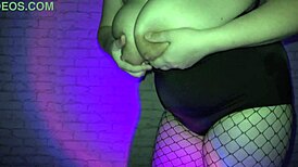 I'm milky mari, bbw wife, milking my boobs in cosplay