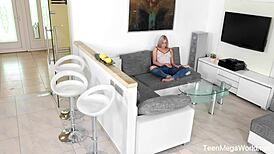 Angelika Grace Masturbates and Leaves Pussy Juice on Book Pages