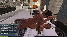 mercedes blows her boss's monster cock 😈