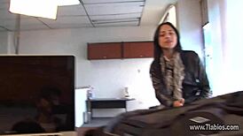 Skinny Colombian Actress In Webcam Casting Interview