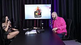 i'm excited about our three partners creating content with black models in sheer red lingerie