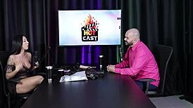 i'm excited about our three partners creating content with black models in sheer red lingerie