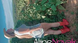 loira gostosa got corn in mouth at plantation