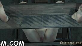 Slender Maid Fingers Her Wet Pussy Casually