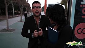 El profesor slams hard in casting session