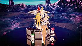 Engel dances erotically, stirring deep emotions in the viewer.