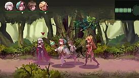 jessica curse hentai gameplay with big tits masturbation