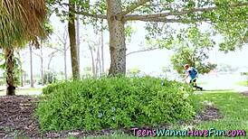 Pokemon teens getting facials at the party 😈