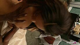 Ebony girl cassidy clay seduces for rough fuck with bbc 😈